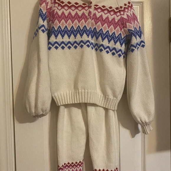 Janie and Jack Fair Isle Turtleneck Sweater Outfit - Picture 2 of 9